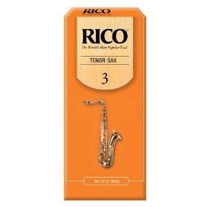 Rico Tenor Saxophone Reeds, Strength 3.0, 25-pack (RI-RKA2530)