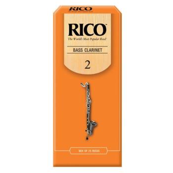 Rico Tenor Saxophone Reeds, Strength 2.0, 25-pack (RI-RKA2520)