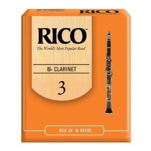 Rico Bb Clarinet Reeds, Strength 1.5, 10-pack (RI-RCA1015)