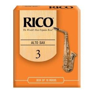 Rico Alto Saxophone Reeds, Strength 2.5, 10-pack (RI-RJA1025)