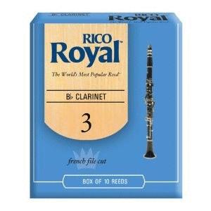 Rico Royal Bb Clarinet Reeds, Strength 2.0, 10-pack (RI-RCB1020)