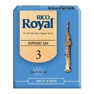 Rico Royal Soprano Saxophone Reeds, Strength 2.0, 10-pack (RI-RIB1020)
