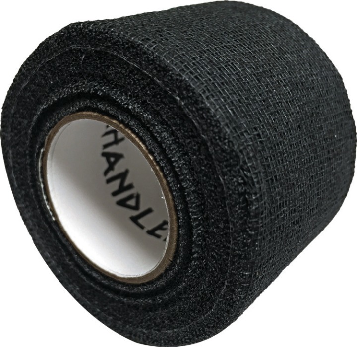 Hockey Tape | Multipurpose Cloth Tape Roll for Ice & Roller Hockey Stick,  Blade & Handle Protector | 6-Pack | 1 X 40 Yards, black