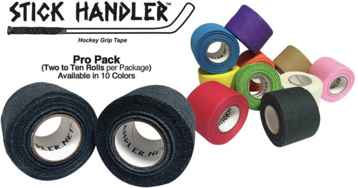STICK HANDLER  Professional Hockey Grip Tape Pro Pack YellowTwo Pack 