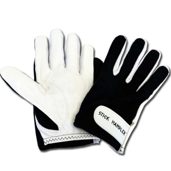 Stick Handler Full Finger Drum Gloves Black (ST-SHFFB)